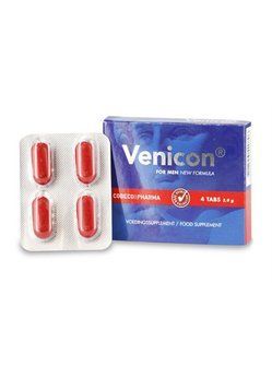Таблетки для потенції Venicon for Men (ціна за упаковку, 4 таблетки) 2-00059 фото