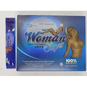 Жіночий збудник у краплях Woman Super 5 мл, (ціна за упаковку, 12 стиків) B0590 фото
