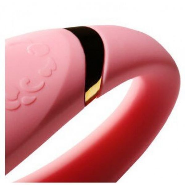 Вібромасажер з функцією управління зі смартфона ZALO Fanfan, Rogue Pink ZL00306 фото