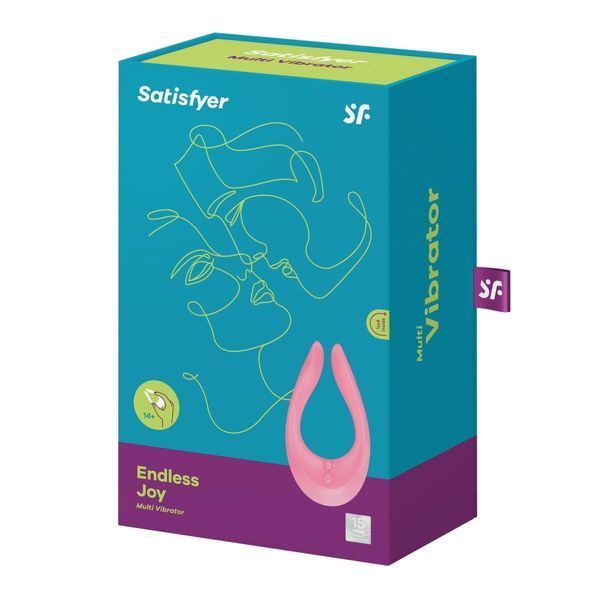 Мультивібратор для пар Satisfyer Endless Joy, рожевий T360066 фото
