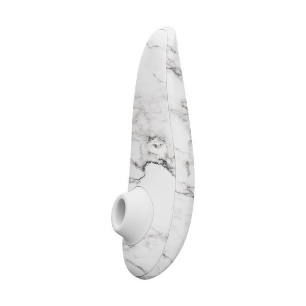Вакуумний стимулятор клітора Womanizer Marilyn Monroe White Marble W44003 фото