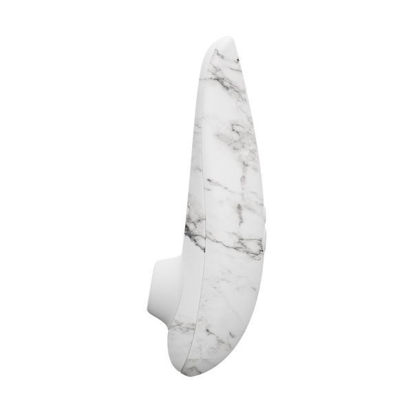 Вакуумний стимулятор клітора Womanizer Marilyn Monroe White Marble W44003 фото