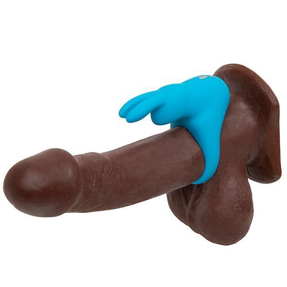 Эрекционное кольцо Happy Rabbit Rechargeable Cock Ring Blue FS84679 фото