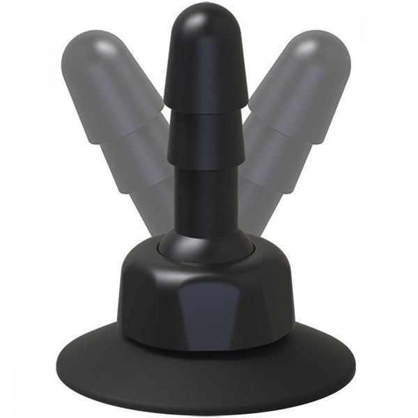 Адаптер Vac-U-Lock із шарніром Doc Johnson Swivel Suction Cup Plug DJ15671 фото