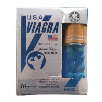 Таблетки для потенції Vaagra USA (ціна за упаковку, 10 таблеток) B88748 фото