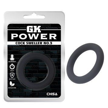 Ерекційне кільце Chisa GK Power N0.3, чорне 53471 /CN-510353471 фото