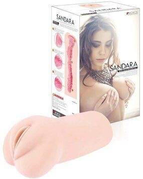 Мастурбатор-вагіна двошарова Kokos Sandara DL K45123 фото