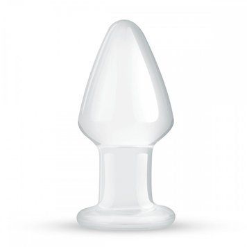 Пробка скло прозора Gildo Glass buttplug No. 25 G60278 фото