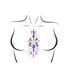 Наклейки-стрази для тіла Leg Avenue Xali body jewels sticker LA0101S фото 2