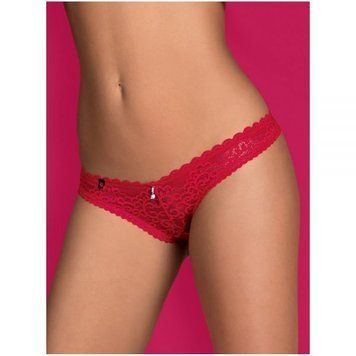 Трусики Obsessive ROUGEBELLE Red L / XL 410387 фото