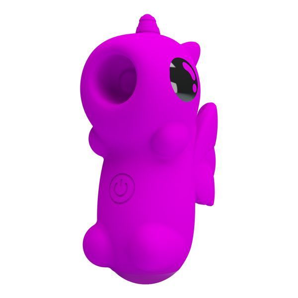 Стимулятор для клітора Pretty Love Magic Unicorn на палець, фуксія, 7.5 см BI-300061 фото