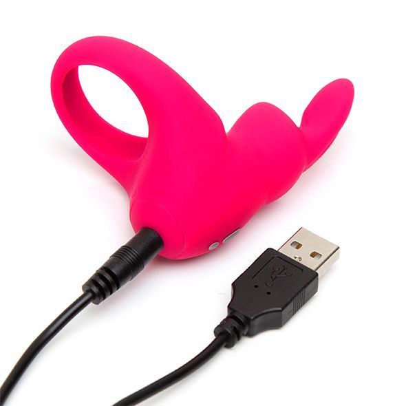 Эрекционное кольцо Happy Rabbit Rechargeable Cock Ring Pink FS84680 фото