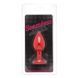 Анальная Pink Silicone Heart White, M 2812473 фото 2