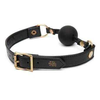 Шарик-кляп из эко-кожи Коллекция: Bound to You Fifty Shades of Grey FS80133 фото