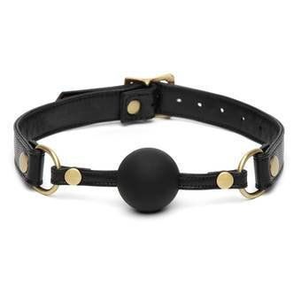 Шарик-кляп из эко-кожи Коллекция: Bound to You Fifty Shades of Grey FS80133 фото