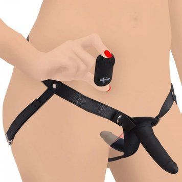Двосторонній жіночий Страпон Power Pegger Double Strap-On AG44952 фото
