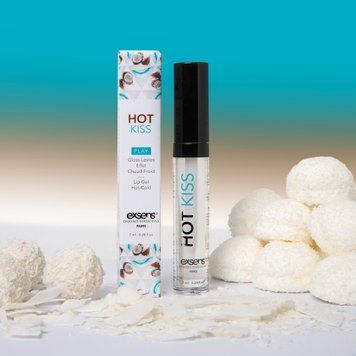 Блиск для оральних ласок EXSENS HOT KISS LIP GLOSS COCONUT 7,4ML T252337 фото