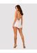 Пеньюар с трусиками Obsessive Heavenlly babydoll & thong XS/S 411569 фото 4