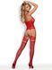 Комбінезон Obsessive Bodystocking F214 червоний S/M/L 410306 фото 4