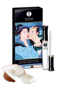 Блиск для губ DIVINE ORAL PLEASURE GLOSS COCONUT, 10мл T277910 фото