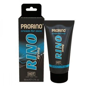 Крем ерекційний для чоловіків HOT Rino Strong Cream, 50 мл HOT78204 фото