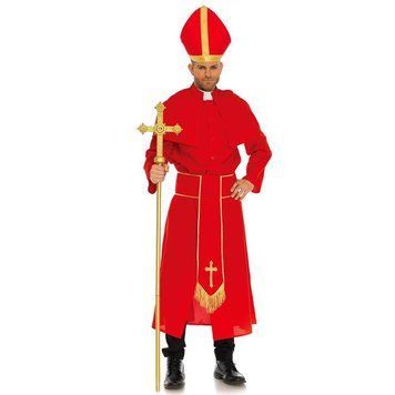 Костюм Кардинал чоловічий Leg Avenue Costume Cardinal Red XL LO85654XL фото