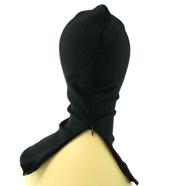 Маска із прорізом для рота чорна Ouch Subversion Mask Dark-Black BS49523 фото
