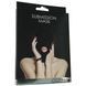 Маска із прорізом для рота чорна Ouch Subversion Mask Dark-Black BS49523 фото 4