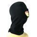 Маска із прорізом для рота чорна Ouch Subversion Mask Dark-Black BS49523 фото 2