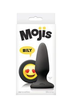 Анальна пробка MOJIS Ily MEDIUM BLACK T280677 фото