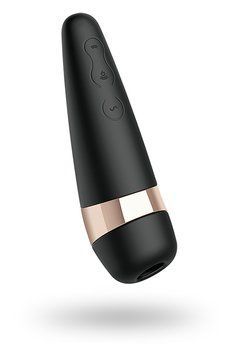 Вакуумний кліторальний стимулятор SATISFYER PRO 3 + чорний T360053 фото