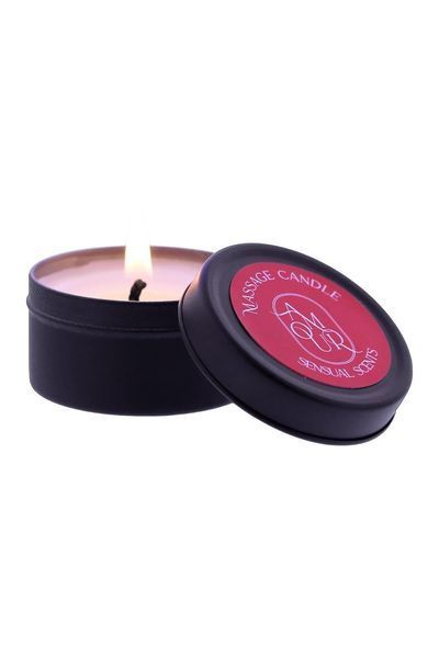 Масажна свічка DreamToys Amour з чуттєвим ароматом, 30 г D22226 фото