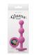 Анальная пробка с кристаллом GLAMS RIPPLE RAINBOW GEM PINK T280779 фото 1