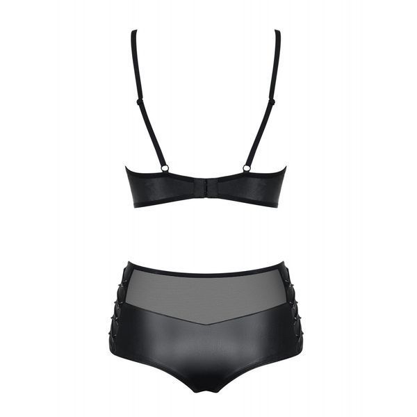 Комплект Obsessive Leatheria 2-pcs set black, S/M 410149 фото