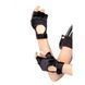 Рукавички без пальців чорні Leg Avenue Fingerless Motercycle Gloves O/S A1039 фото 3