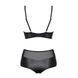 Комплект Obsessive Leatheria 2-pcs set black, S/M 410149 фото 5
