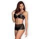 Комплект Obsessive Leatheria 2-pcs set black, S/M 410149 фото 1