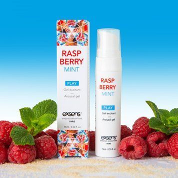 Збудливий гель EXSENS AROUSAL GEL RASPBERRY MINT 15ML T252339 фото