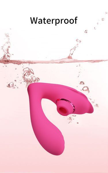 Вакуумний стимулятор клітора з вібрацією Pretty Love Nemo рожевий, 13.8 х 11.2 см BI-040190 фото