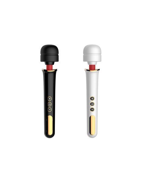 Вібратор-мікрофон білий Massager Super Powerful 10 Function BS22011 фото