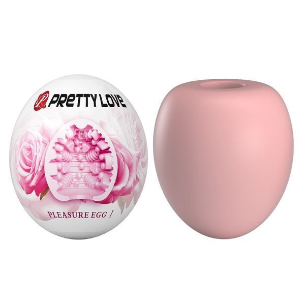 Мастурбатор яйцо PRETTY LOVE Pleasure Egg, розовое 6603ВМ0416 фото
