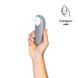 Вакуумний кліторальний стимулятор Womanizer Starlet 3 Gray W44087 фото 7