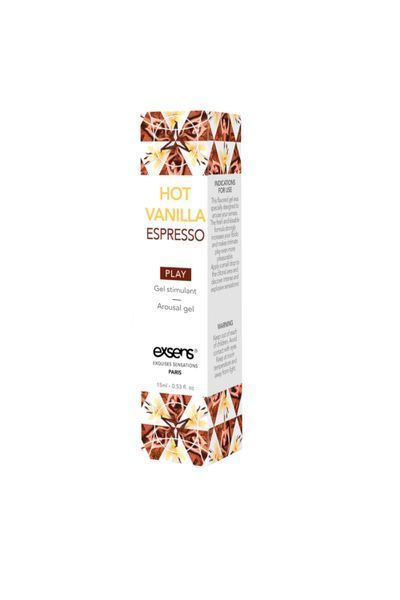 Збудливий гель EXSENS AROUSAL GEL HOT VANILLA ESPRESSO 15ML T252341 фото