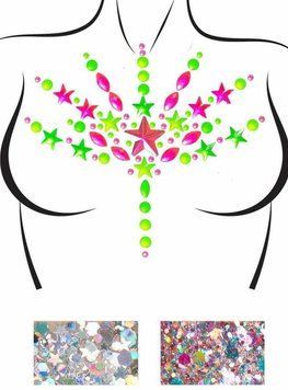 Наклейки на тіло Leg Avenue Bliss Neon Body jewels sticker O/S LA0151S фото