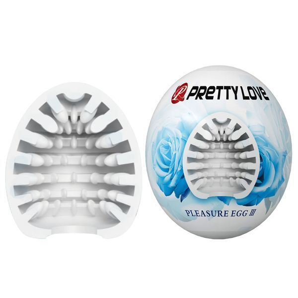 Мастурбатор яйцо Pretty Love Pleasure Egg белый 6603ВМ0418 фото