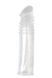 Насадка удлиняющая Seven Creations Lidl Extra Silicone Penis Extension прозрачная DT50146 фото 1