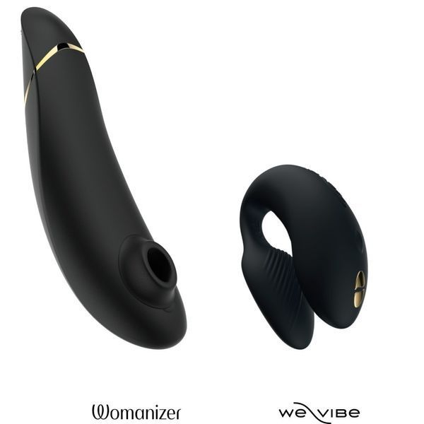 Набір іграшок Golden Moments Collection 2 Womanizer Premium 2 + We-Vibe Chorus 22981/WOM2981 фото