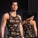 Майка чоловіча у стилі мілітарі Blue Line Pro-Mesh Racerback Tank Camouflage хакі, S/M BLM018CAMSM фото 2