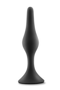 Анальний стимулятор LUXE BEGINNER PLUG MEDIUM, BLACK T331146 фото