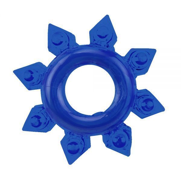 Набор эрекционных колец Chisa GK Power Cock Rings с разными структурами, синие 58236 /CN-330358236 фото